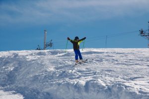 Saut en ski à La Pesse